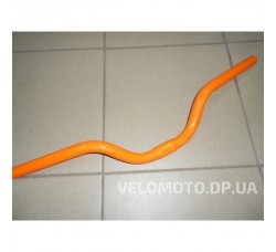 Руль St 25.4мм L560мм rize: 80mm curve: 20° оранжевый