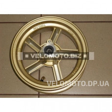 Диск колеса 3*50-10 SkyMoto QM50QT-10E (Аналог Ямаха БВС) (перед, диск)