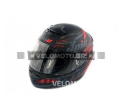 Шлем-интеграл LS-2 (mod:FF352) (size:L, черно-серый, ROOKIE)