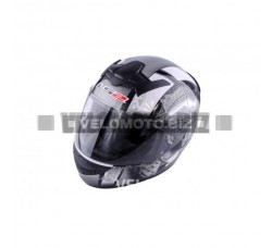Шлем-интеграл LS-2 (mod:FF352) (size:L, бело-серый)
