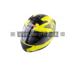 Шлем-интеграл LS-2 (mod:FF352) (size:L, лимонный, FAN)