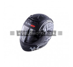 Шлем-интеграл LS-2 (mod:FF352) (size:L, черный, ROOKIE X-RAY)