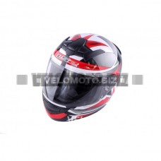 Шлем-интеграл LS-2 (mod:FF352) (size:XL, черно-красный, ROOKIE GAMMA)