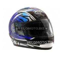 Шлем-интеграл SPEED GEAR 304 сине-черный