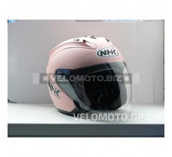 Шлем открытый NHK 205 HAMMER розовый-мат