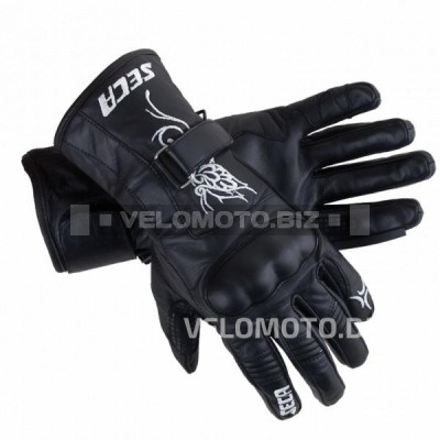 Мотоперчатки SECA 1163 SHEEVA black (женские)